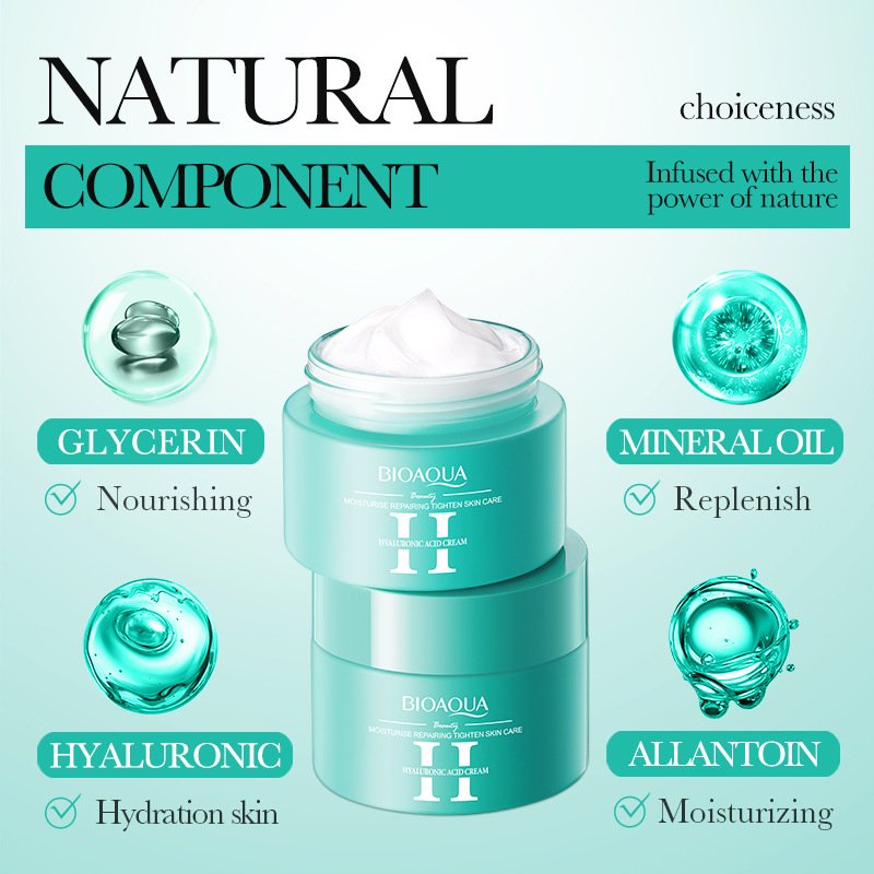 Moisturizing moisturizing and rejuvenating face cream hyaluronic acid repair face cream