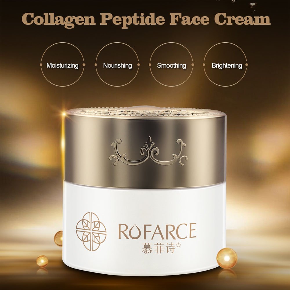 Facial Cream Smooth Anti Aging Organic Skincare Skin Care Beauty Collagen Peptide Face Cream For Moisturizing