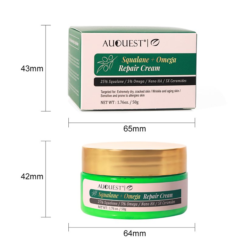 Wholesale Omega repair cream Private label organic Facial Repair Remove Wrinkle Whitening Moisturizing face cream