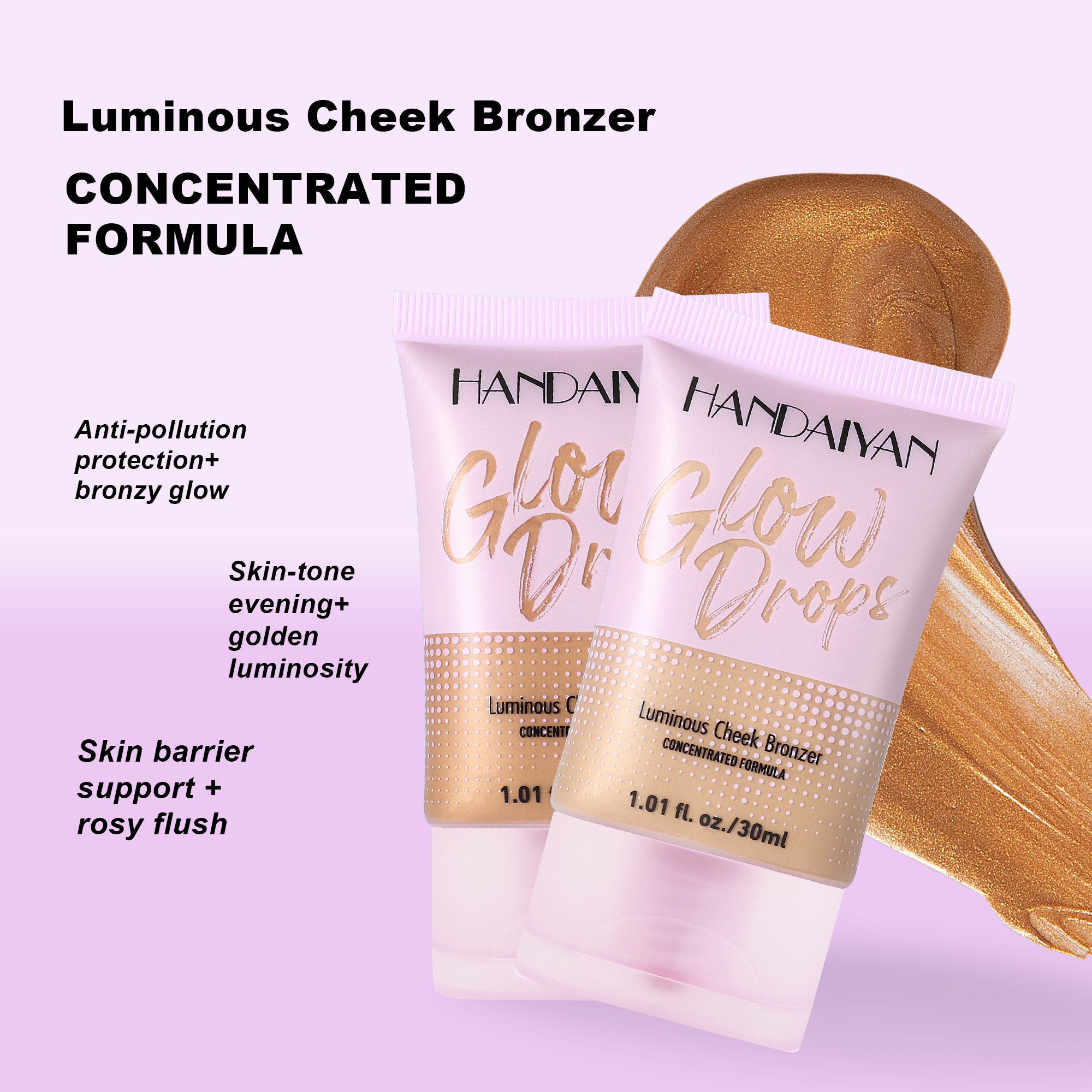 30ml Self Tanning Cream Fast Body Face Self Tanner Tan Cream Solarium Makeup Foundation Bronzer Nourishing Lotion Skin Care