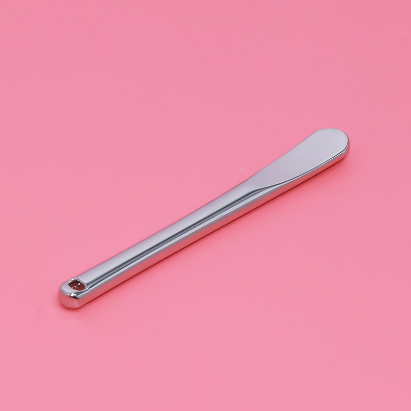 Custom logo 6cm Thin Makeup Face Cream Mask Spoon Spatula cosmetic spatula mixing spoon