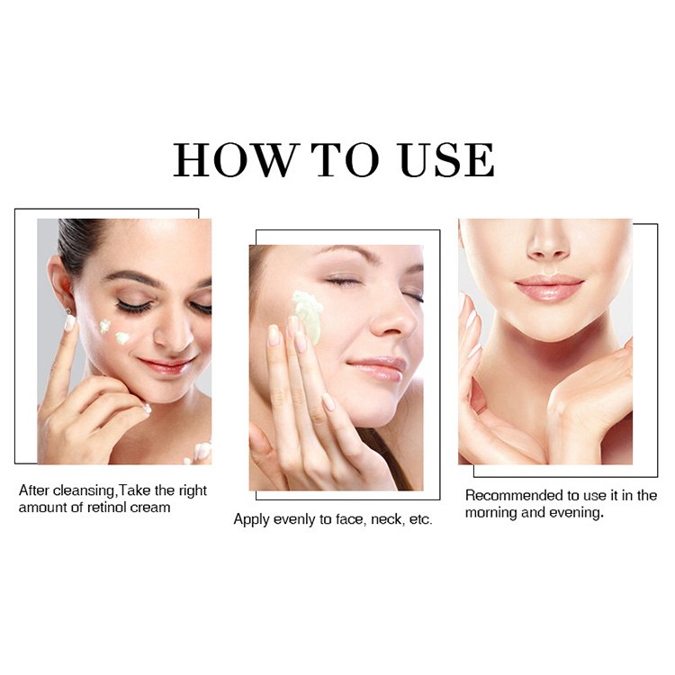 Private Label Retinol Anti Aging Remove Wrinkle Firming Lifting Whitening Brightening Face Cream