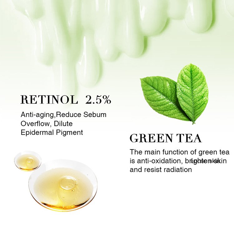 Private Label Retinol Anti Aging Remove Wrinkle Firming Lifting Whitening Brightening Face Cream