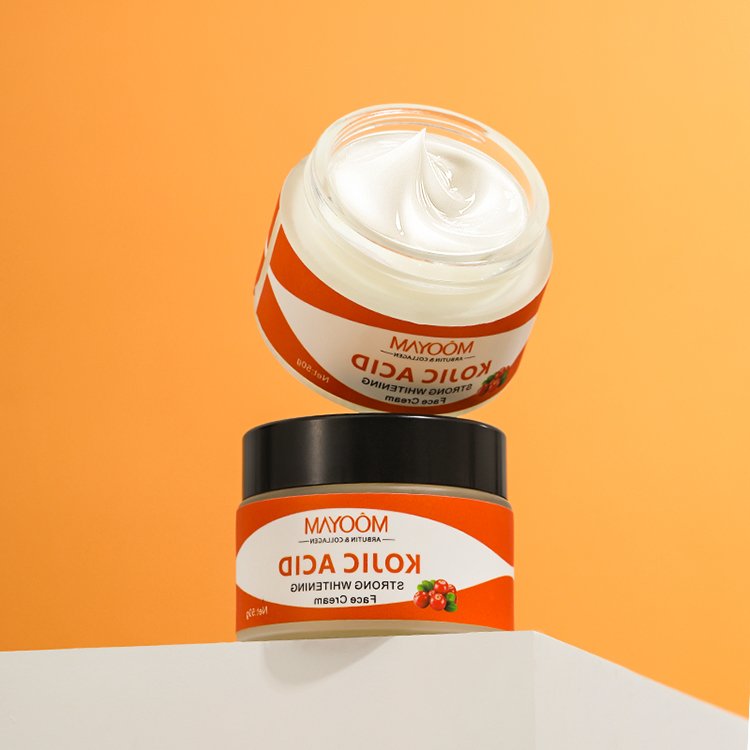 Best Kojic Acid Face Cream Anti Aging Wrinkle Beauty Dark Spot Removing Acne Skin Whitening Lightening Face Cream