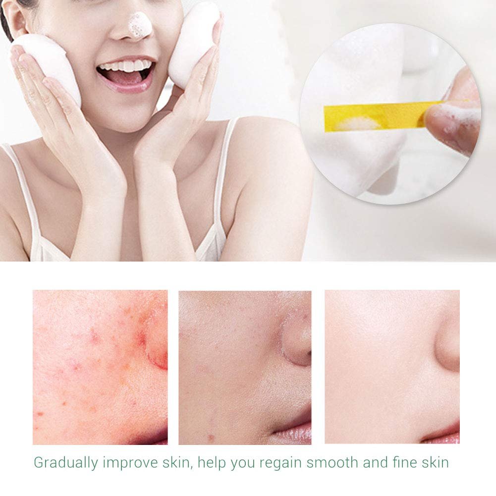 TWG RTS Facial Cleanser Cleansing Moisturizing Whitening Skin Care Washing Amino Acid Face Washing Cream with Brush