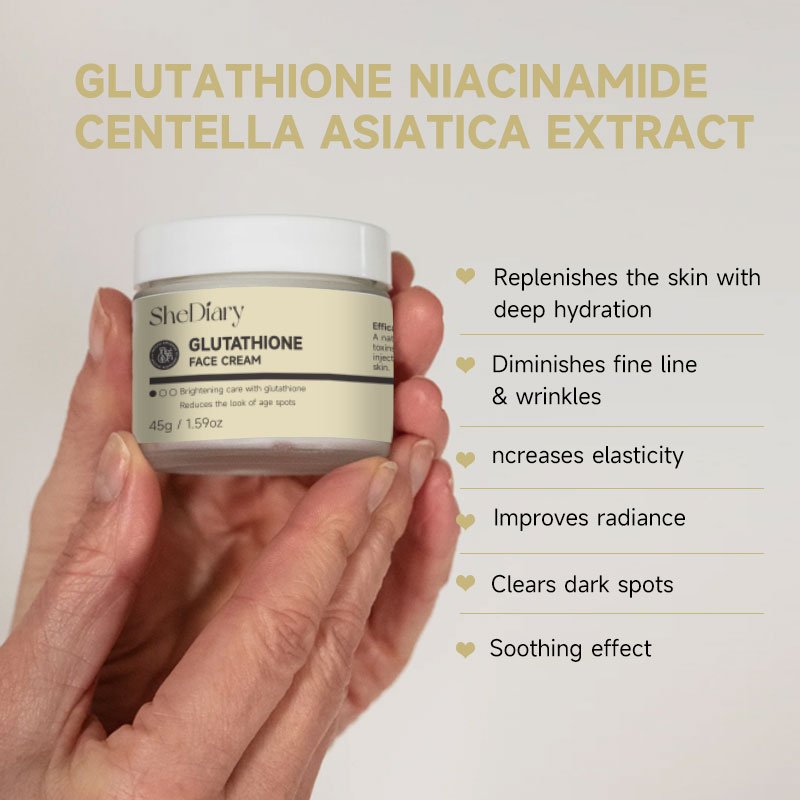 SheDiary Arbutin Glutathione Facial Care Anti Aging Moisturizer Whitening Glutathione Face Cream