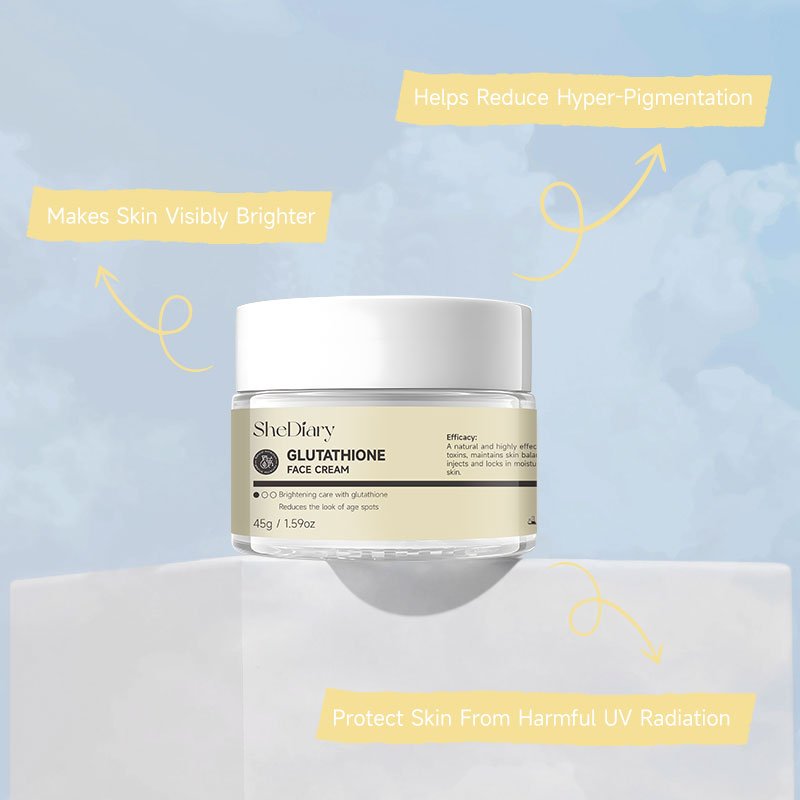SheDiary Arbutin Glutathione Facial Care Anti Aging Moisturizer Whitening Glutathione Face Cream