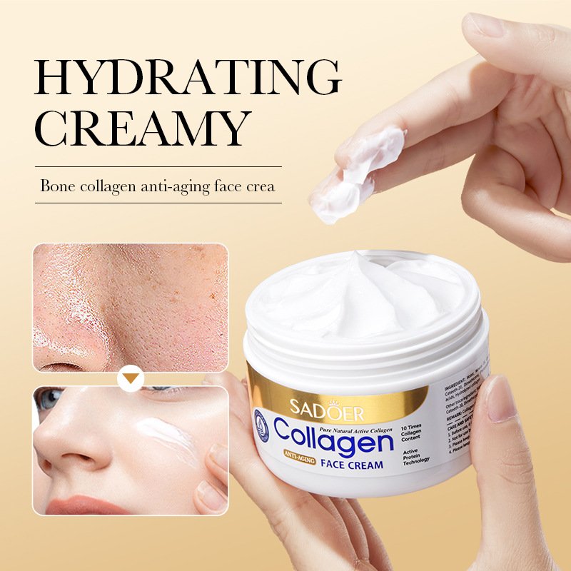 100g wholesale SADOER Nourishing Anti Wrinkle Anti Aging Face Collagen Cream for Skin Care
