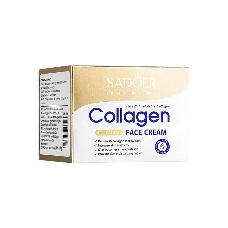 100g wholesale SADOER Nourishing Anti Wrinkle Anti Aging Face Collagen Cream for Skin Care