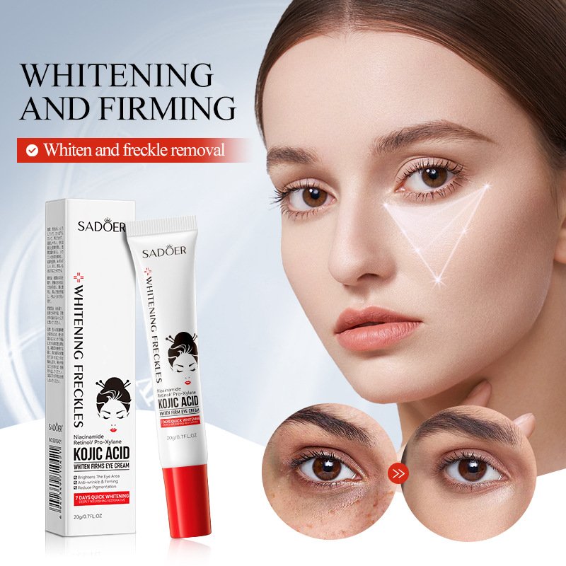 SADOER Hot Sale Face Whitening Soothing Moisturizing and Nourishing Kojic Acid Sleep facial mask 100g