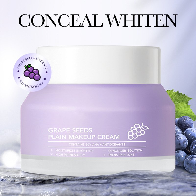 Facial Plain Face Cream Grape Seeds Moisturizer Anti Aging Whitening Concealer Face Cream