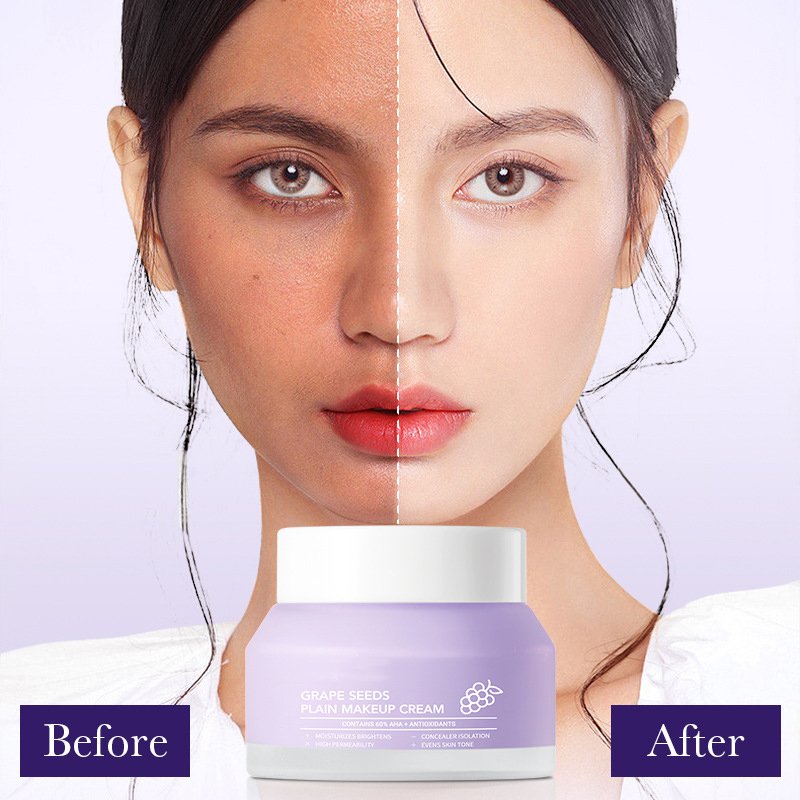 Facial Plain Face Cream Grape Seeds Moisturizer Anti Aging Whitening Concealer Face Cream