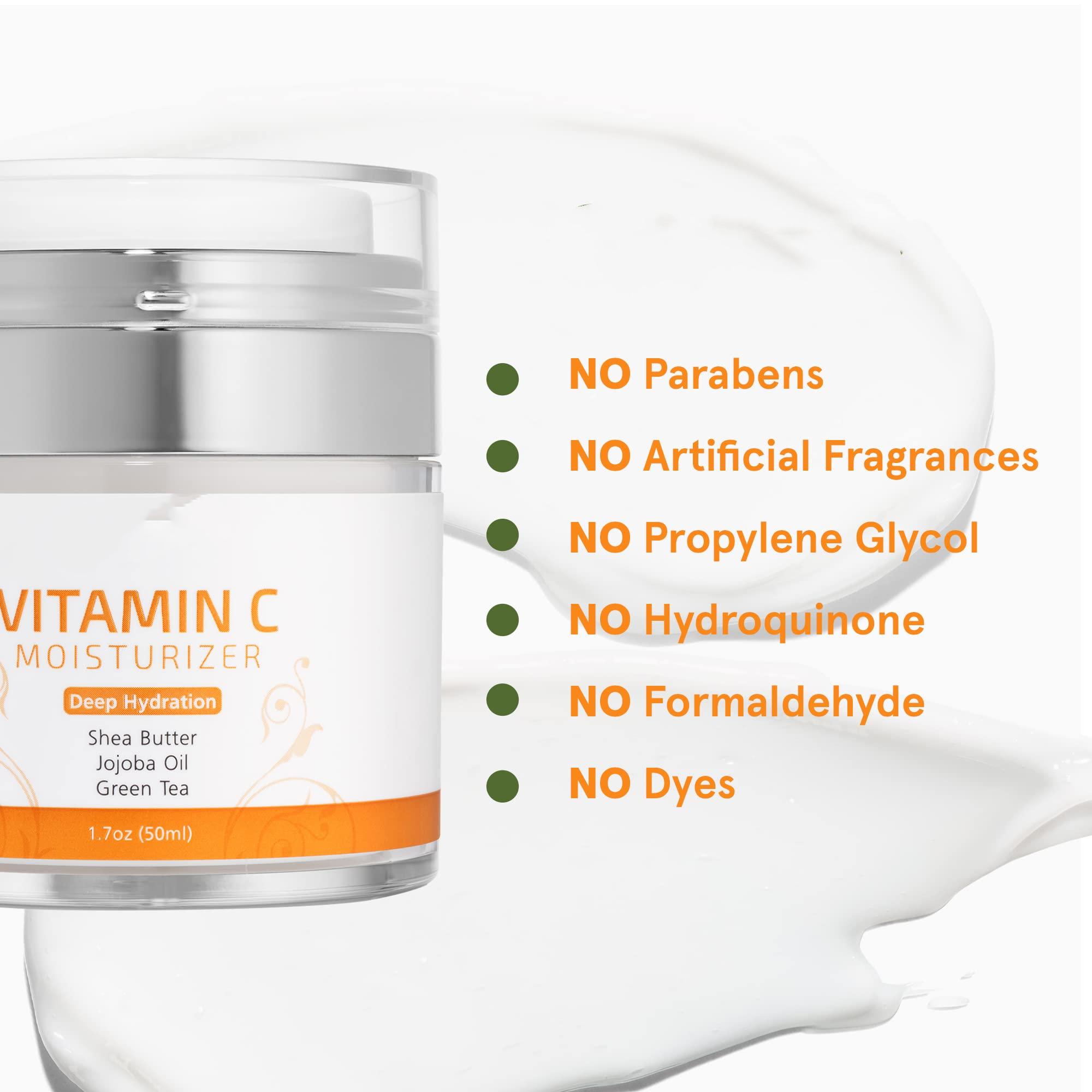OEM ODM Cosmetics Care Spot Removing Face Cream Lotion Natural Vitamin C Anti-aging Whitening Face Cream