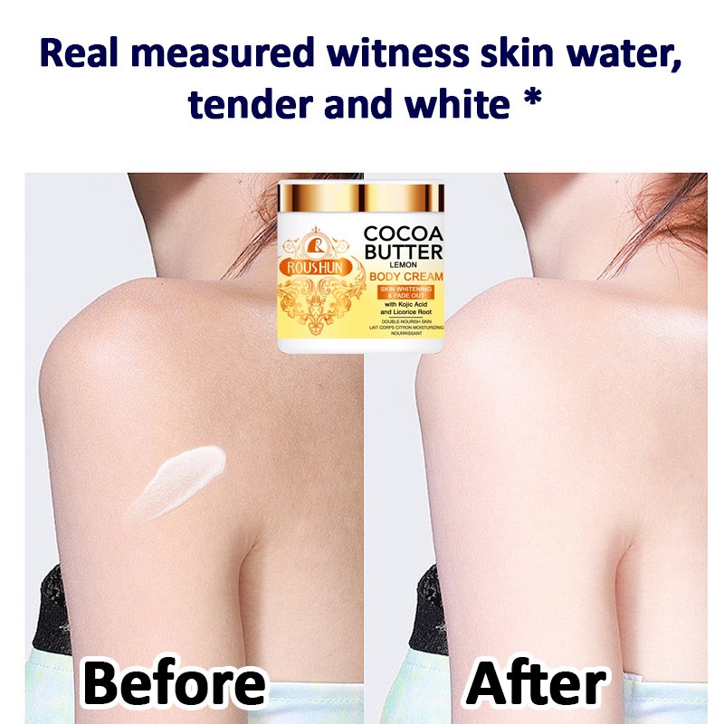 ROSHUN Private Label Skin Care Butter Nourishing Moisturizing Cocoa Butter Cream