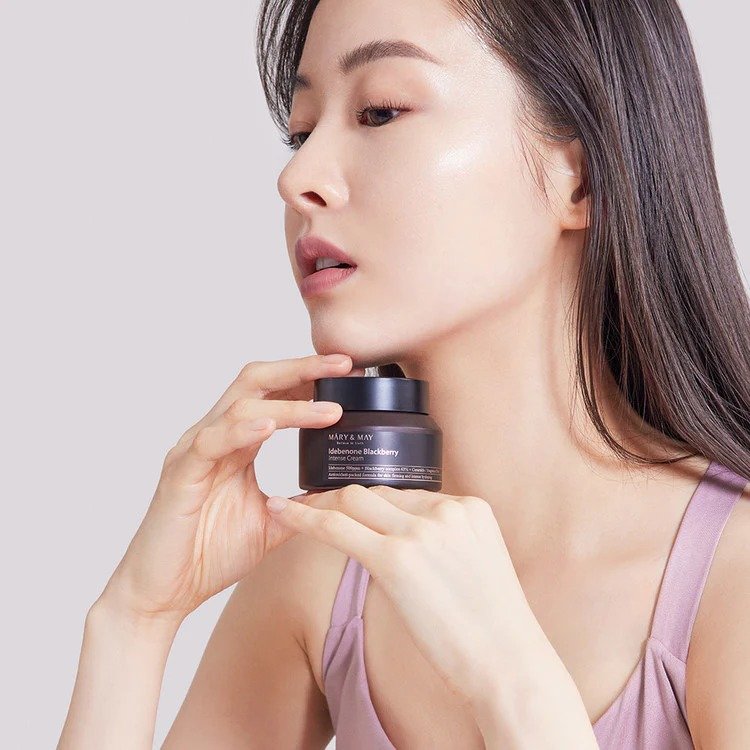 Mary&May Skin Care Cream Wholesale Face Cream Idebenone + Blackberry Complex Intensive Cream 70g