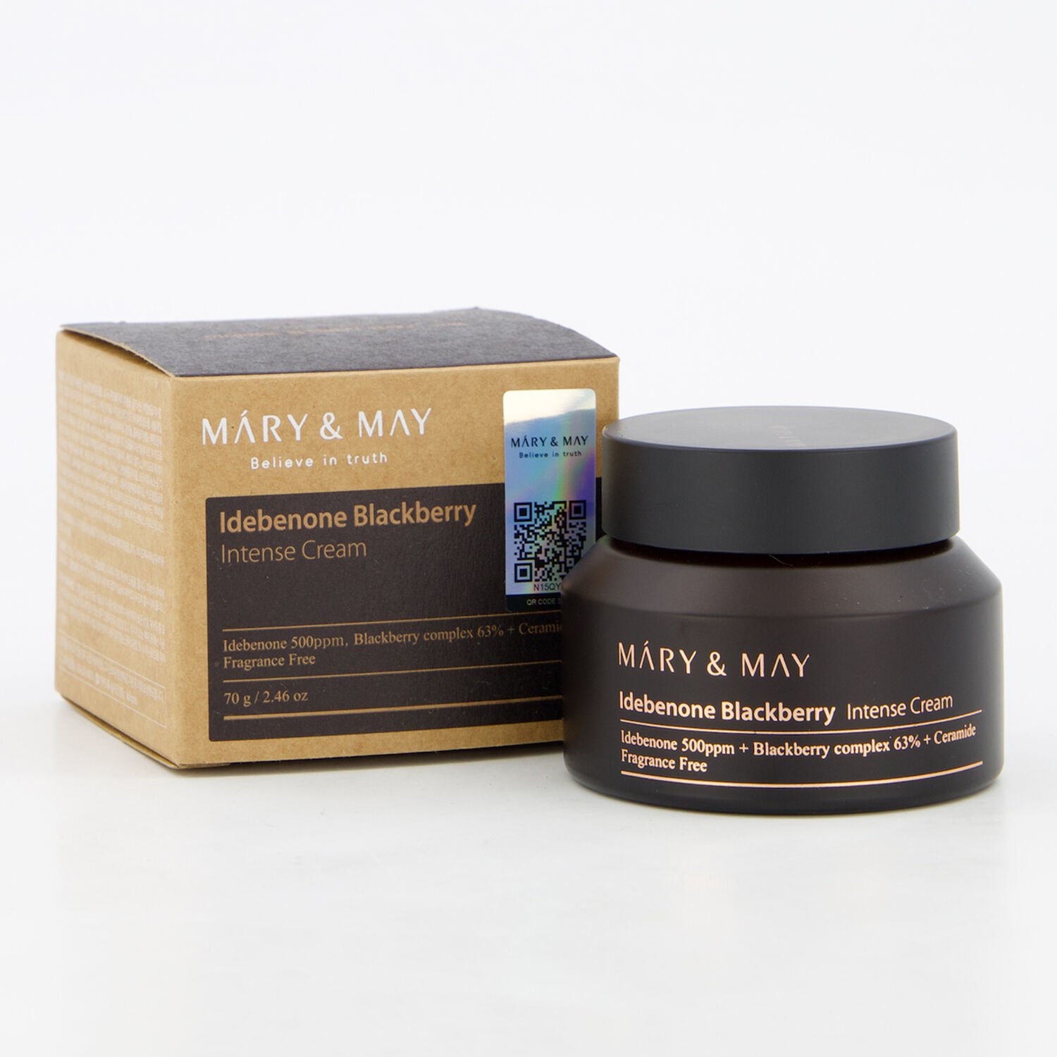 Mary&May Skin Care Cream Wholesale Face Cream Idebenone + Blackberry Complex Intensive Cream 70g