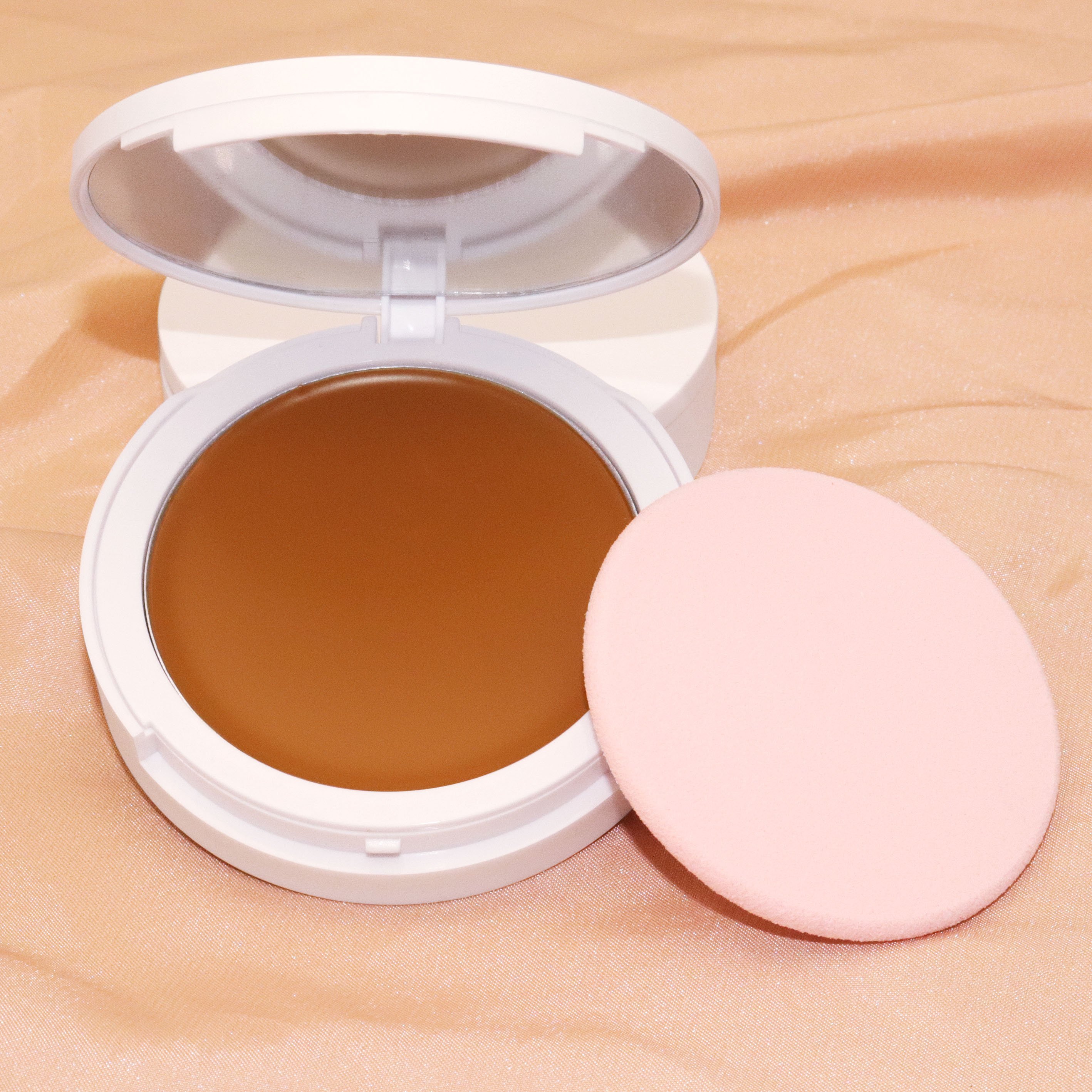 2023 Organic Natural BB Cream Foundation Powder for Dark Skin Vegan High Pigment Moisturizing Makeup