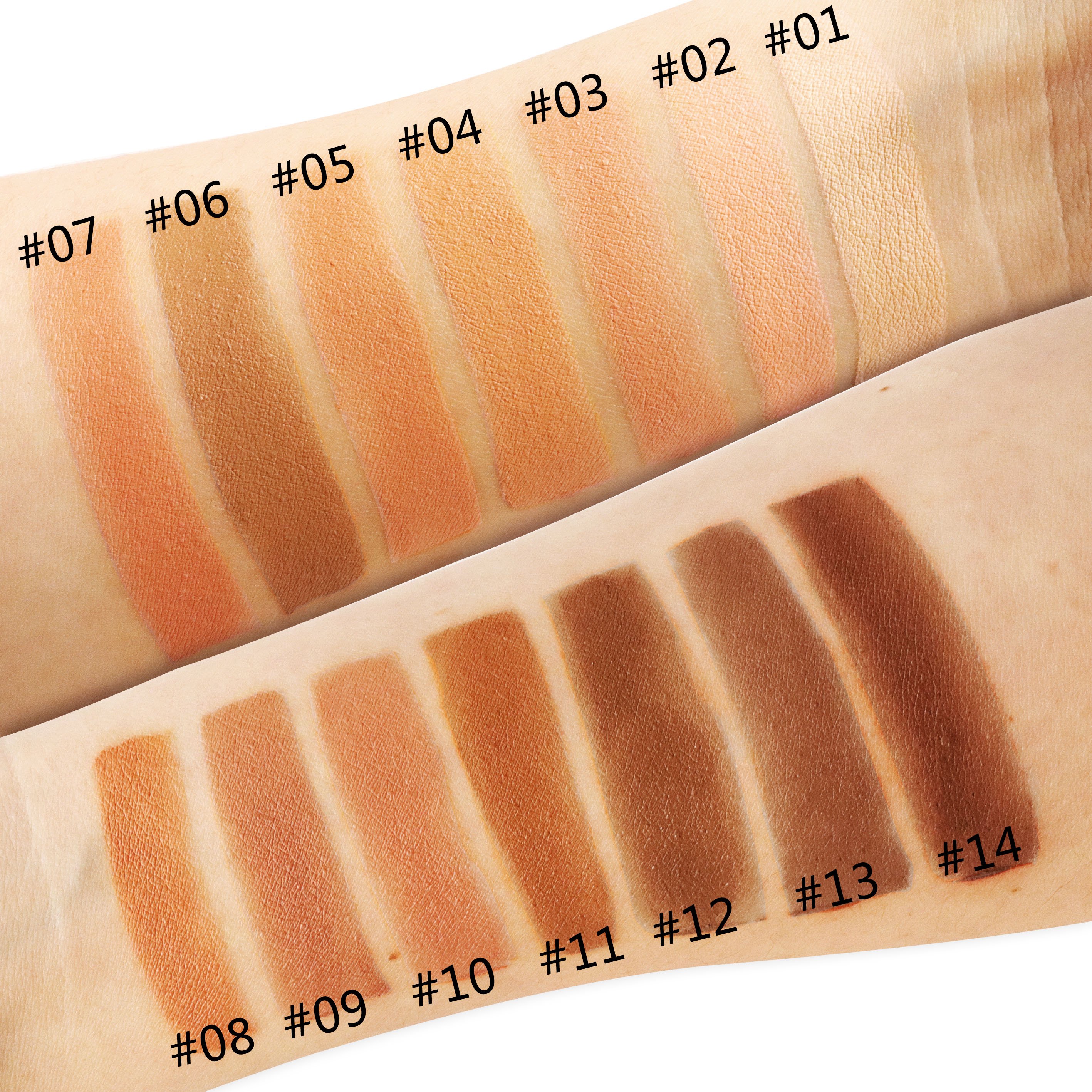 2023 Organic Natural BB Cream Foundation Powder for Dark Skin Vegan High Pigment Moisturizing Makeup