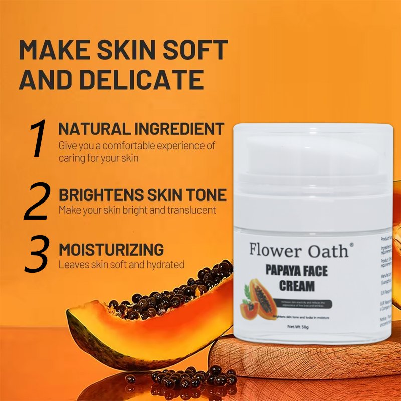 Best Skin Whitening Face Cream With Papaya Organic Whitening Moisturizing Anti Freckle Day And Night Cream