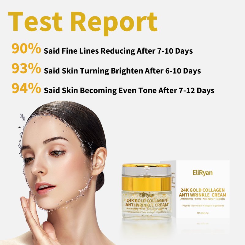 Anti Antiaging and Wrinkle Repair Moisturizing Organic Skin Lightening Lighten Lotion (New) Face 24k Gold Cream