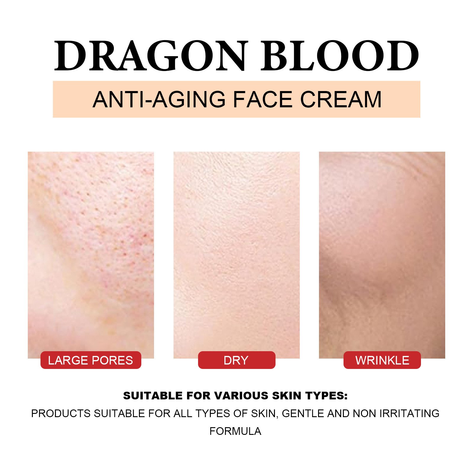 Wholesale whitening moisturizing anti-wrinkle Dragon Blood cream face cream Toning cream