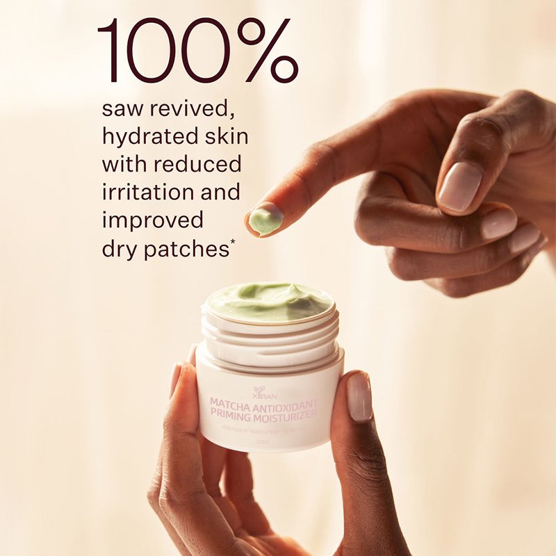 Private Label Glass Skin Treatment Moisturizer Face Cream Hydrating Matcha Niacinamide Antioxidant Intensive Moisturizing Cream