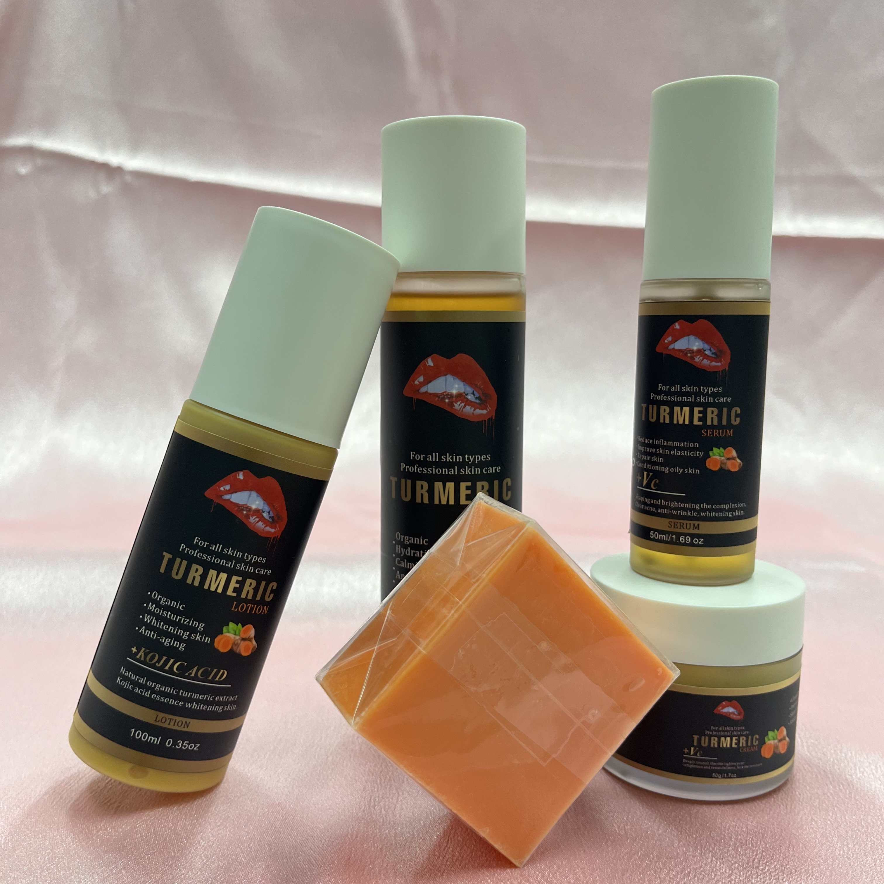 Anti Aging Turmeric Face Cream,Face Creams Brightening Skin tone and Fade Fine Lines Facial Cream