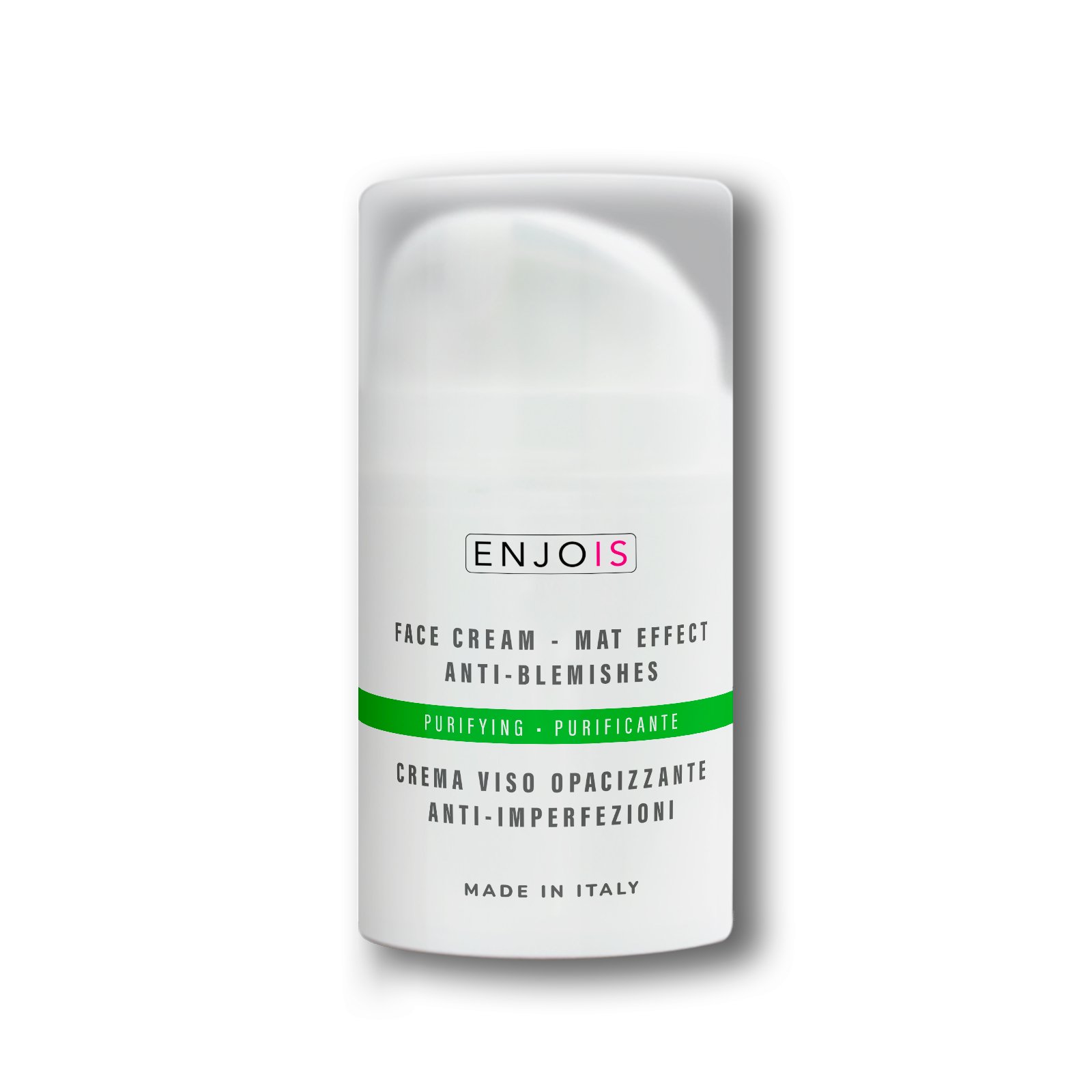 High Premium Quality Natural Purifying Face Cream Mat Effect Anti Blemishes 50 ml Made in Italy For Distributors