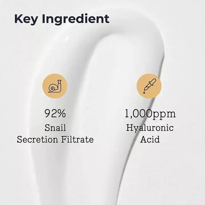 Best Face Cream for Pimple Cruelty-Free Moisturizer Whitening and Natural Hyaluronic acid Snail Face Cream