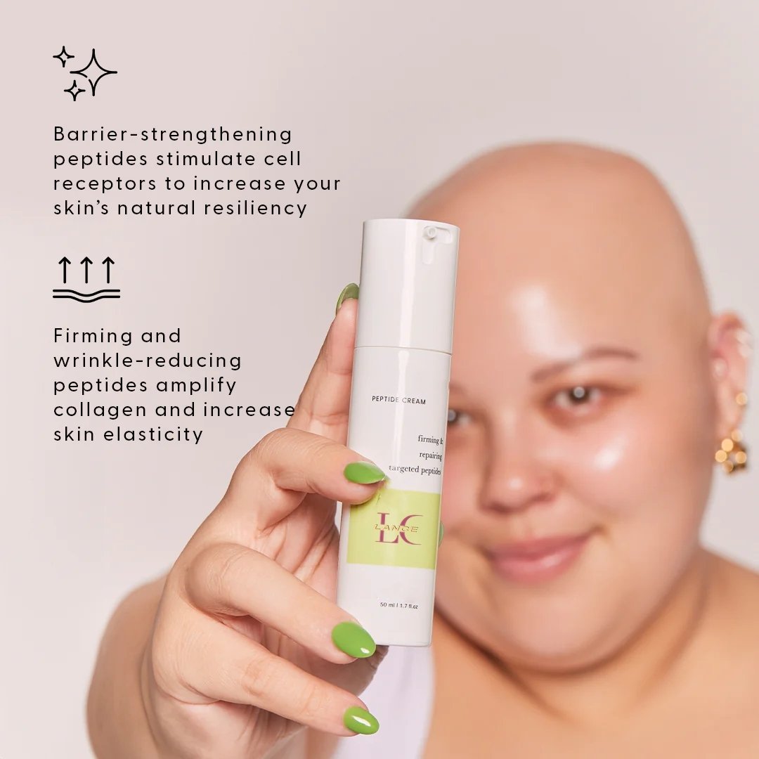Lance Peptide Cream Private Label Organic Firming Repairing Barrier Strenghtening Fine Lines Reducing Anti-Aging Face Cream