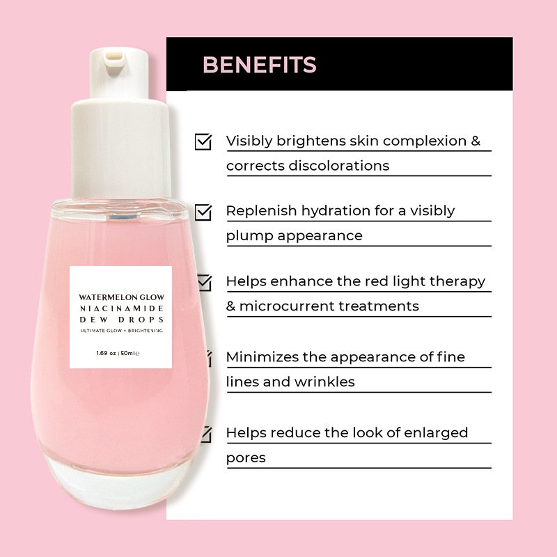 hot sale Face cream Private label Skin Care Cream skin repair Moisturizing Facial watermelon glow pink juice face Cream