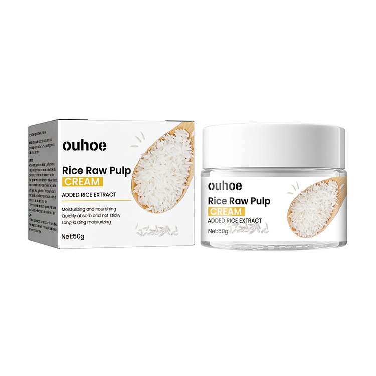 Skin Care Natural Long Lasting Moisturizing Repair Skin Face Cream Anti Wrinkle Firming Whitening Rice Cream
