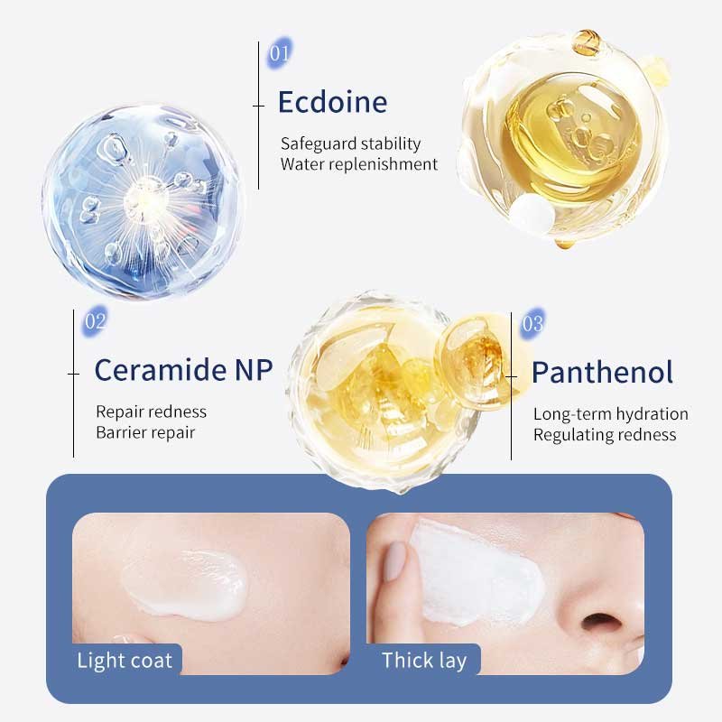 Beauty Cosmetics Private Label Vegan Vitamin B5 Whitening Facial Cream Lotion Kojic Acid Face Cream for Fair Skin
