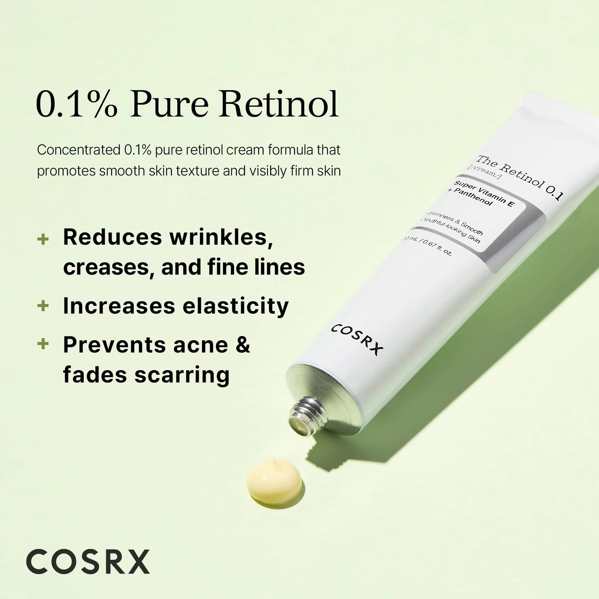 COSRX Anti-aging Cream Wholesale Face Cream The Retinol 0.1 Cream 20ml