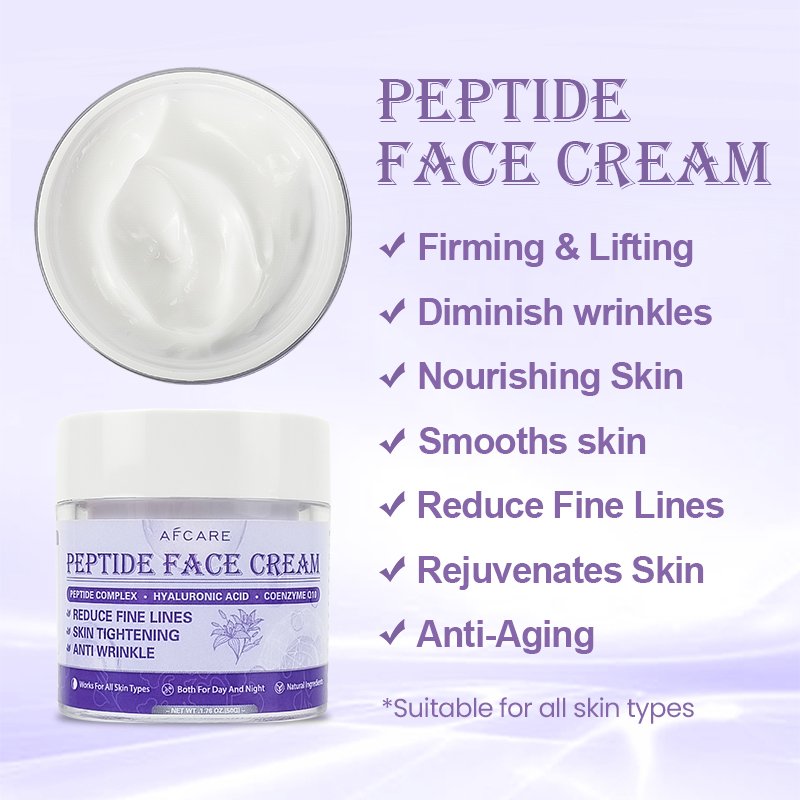 OEM Face Cream Sulfate-free Moisturizing & Firming and Coenzyme Q10 & Squalane Collagen Peptides Anti-aging Face Cream