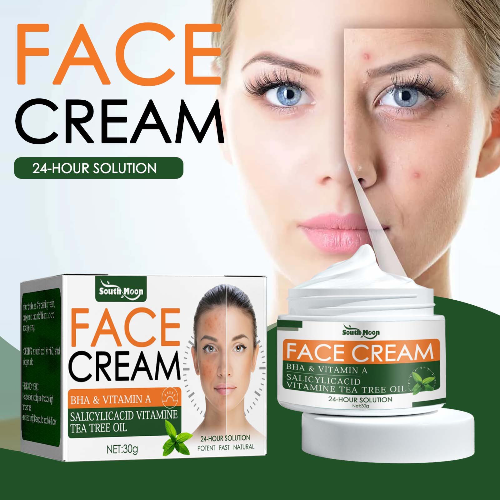 Pearl Beauty Nourishing and Whitening Cream Day Adults Female Skin Lightening Cream Golden 3 Years Face Moisturizer Cream