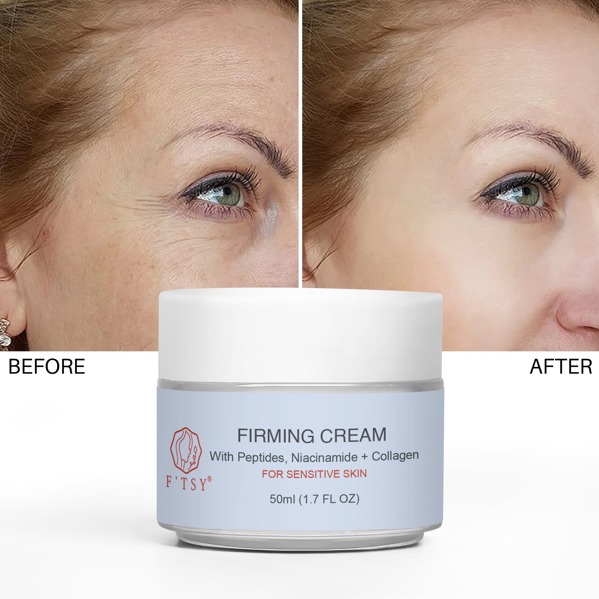 2024 New Moisturizing Firming Whitening and Eeliminating Fine Lines Blue Copper Peptide Anti-wrinkle Face Cream for Face Care