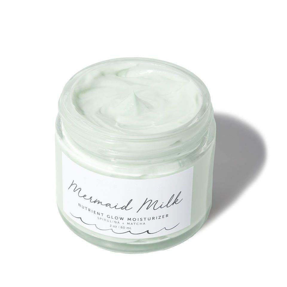 SharkBaby Korea Private Label Face Cream Nourishing Glow Spirulina Matcha Hydration Face Skin Whitening Moisturizing Cream