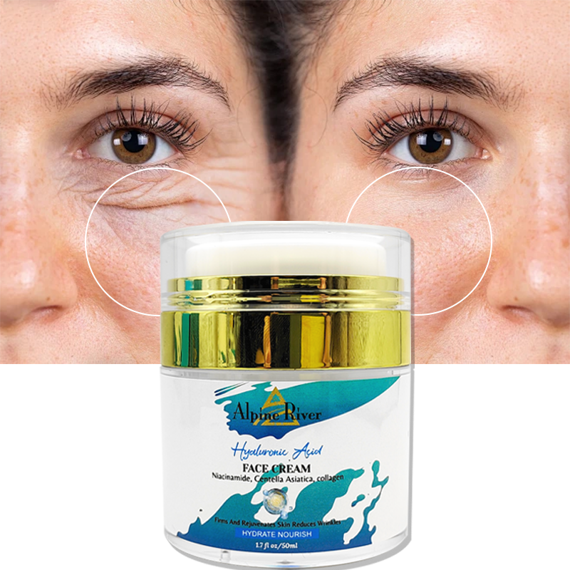 Private Label Vegetarian Brightening Skin Moisturizing Whitening Anti-aging Skin Care Cream Natural Organic Retinol Face Cream