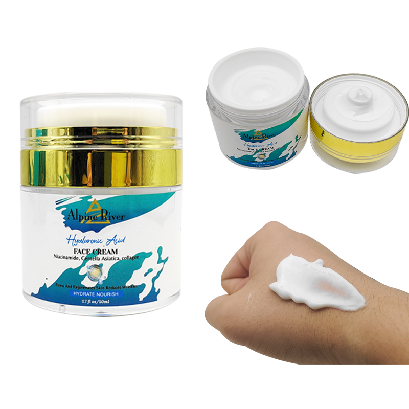 Private Label Vegetarian Brightening Skin Moisturizing Whitening Anti-aging Skin Care Cream Natural Organic Retinol Face Cream