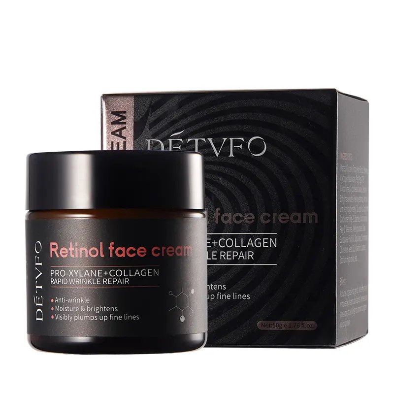 Retinol moisturizer hyaluronic acid instant wrinkle remover face cream firming lifting anti aging face cream