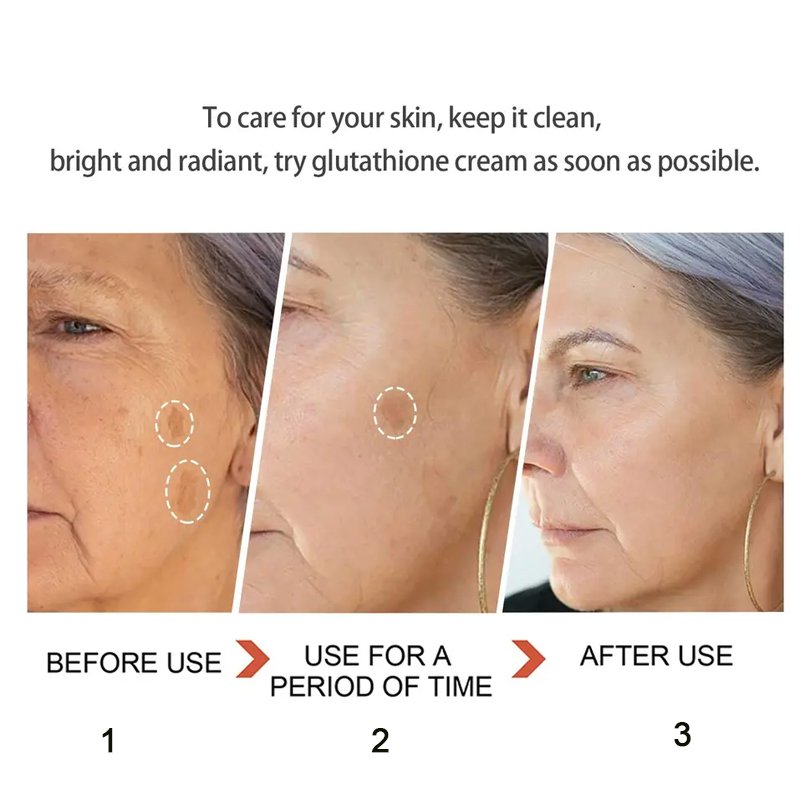 Shediary Extra Whitening Skin Care Kit Fast Bleaching Face Cream Serum Glutathione Brightening Skin Care Set Makeup Sets Adults