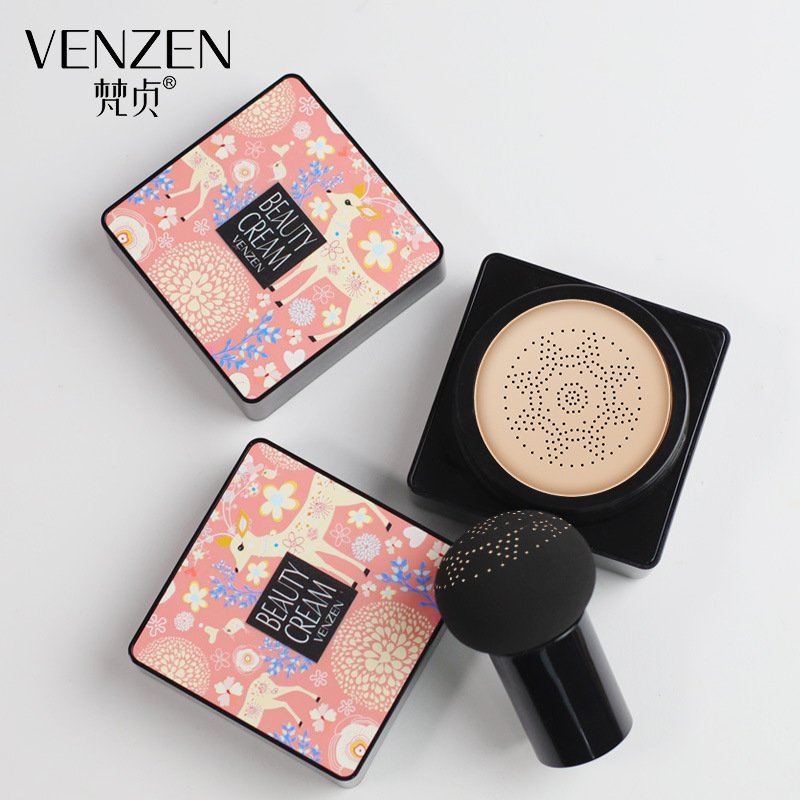 Fanzhen Mushroom Cushion CC Cream Repairing and Concealing Beauty Cream Adults Loose Powder Liquid Pearl Herbal Female MSDS 20g
