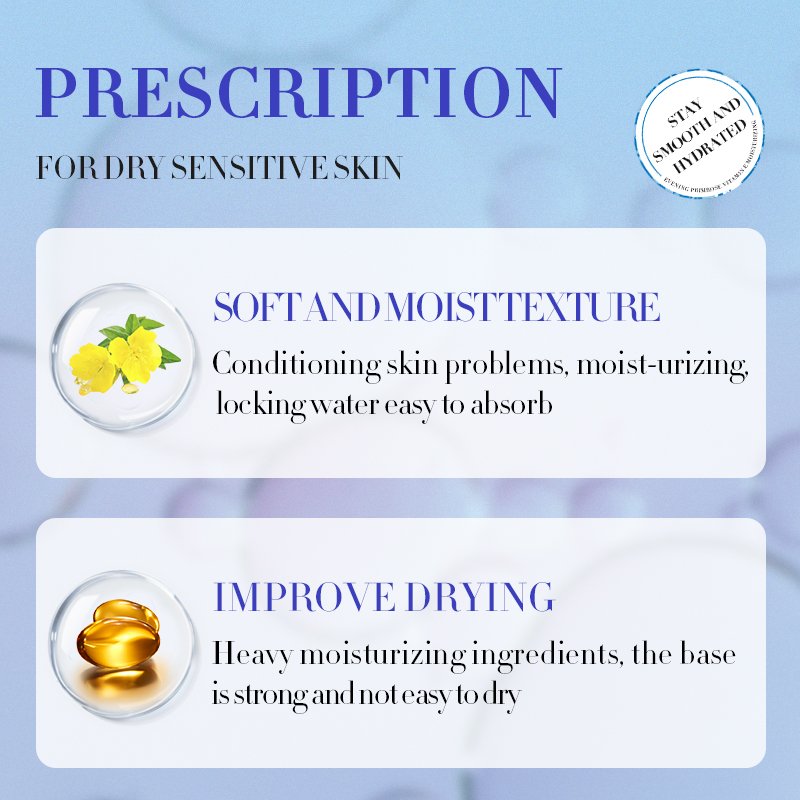 300g SADOER Day And night Evening Primrose Oil Vitamin E cream Nourishing Beauty Face Cream For Lady