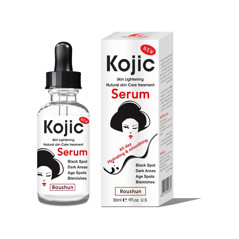 ROUSHUN Skin Brightening Whitening Serum Kojic Acid Moisturizing Kojic Acid Face Serum