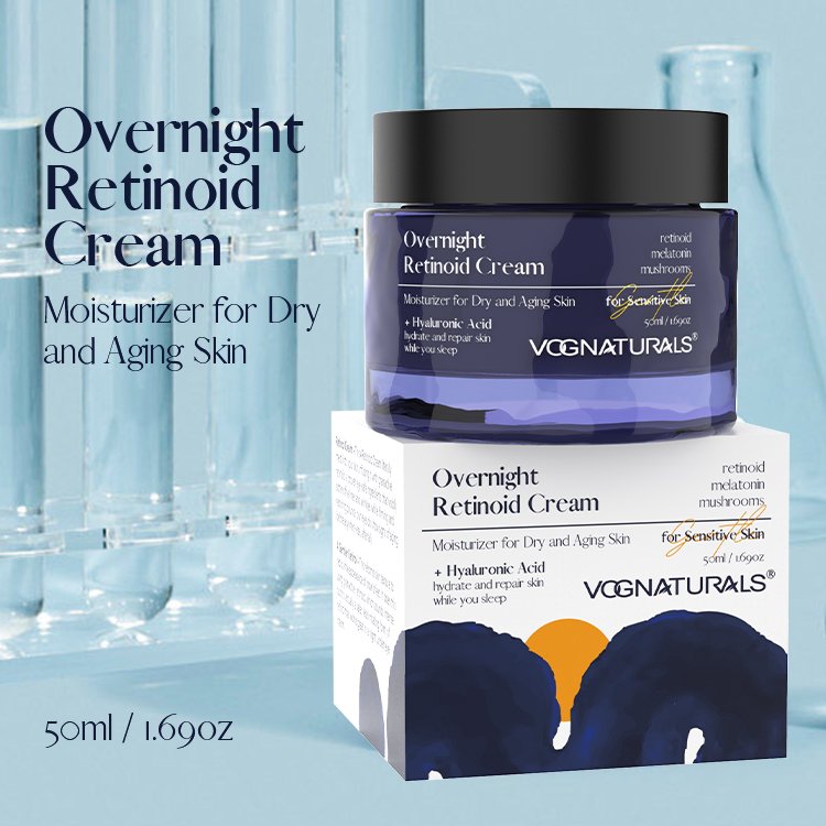 Overnight Retinoid Night Facial Cream Anti-Aging Moisturizing Repair Face Cream