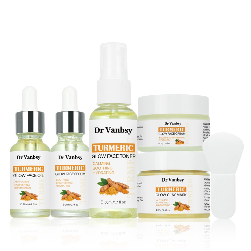 Wholesale Private Label Organic Hydrating Face Turmeric Whitening Moisturizer Herbal Face Cream For Women Glowing Skin