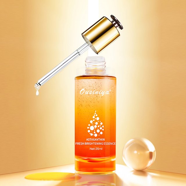 Natural Skin Serum Organic Nicotinamide Astaxanthin VC Whitening Face Serum Astaxanthin Anti Aging Face Serum