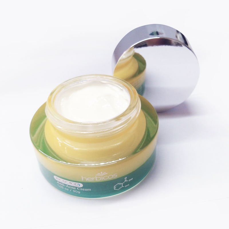 Private Label Skincare Cosmetics Moisturizing Anti Acne Glycolic Salicylic Acid Face Cream