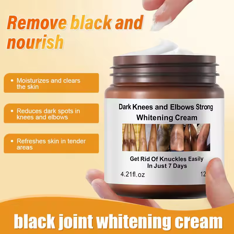 Private Label Dark Knees Elbows Strong Black Removal Cream 7 Days Dark Spot Corrector Skin Care Whitening Body Face Cream